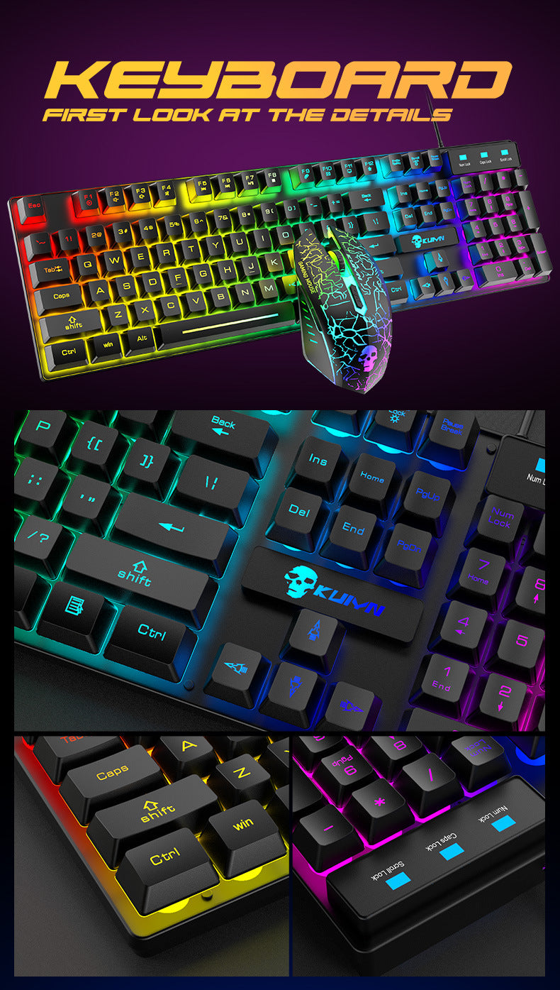 Kit Gaming RGB T6