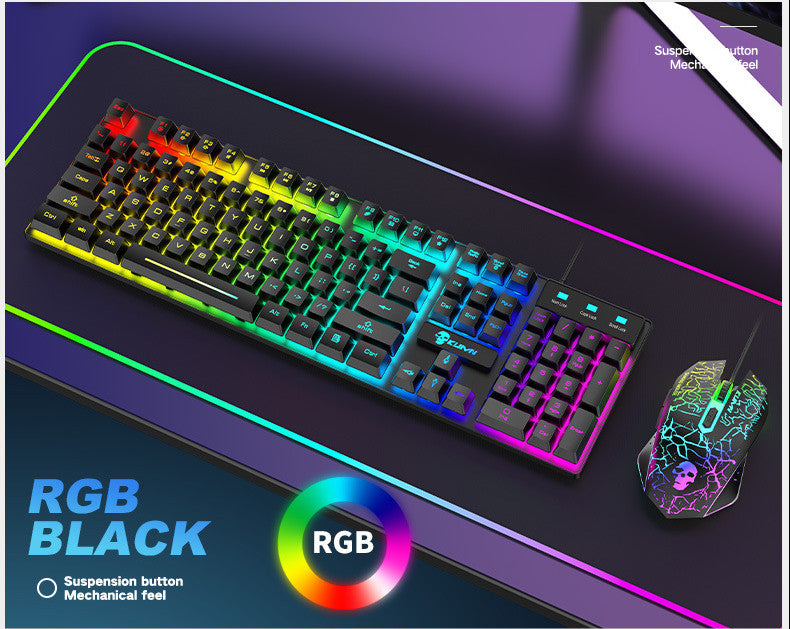 Kit Gaming RGB T6