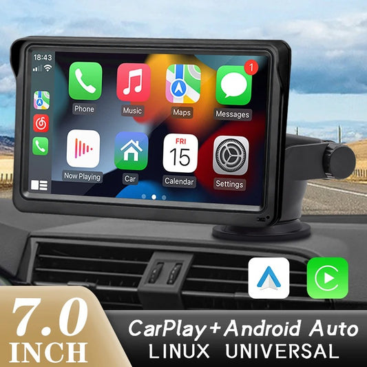 CarPlay Écran Auto 7" CarPlay/Android Auto