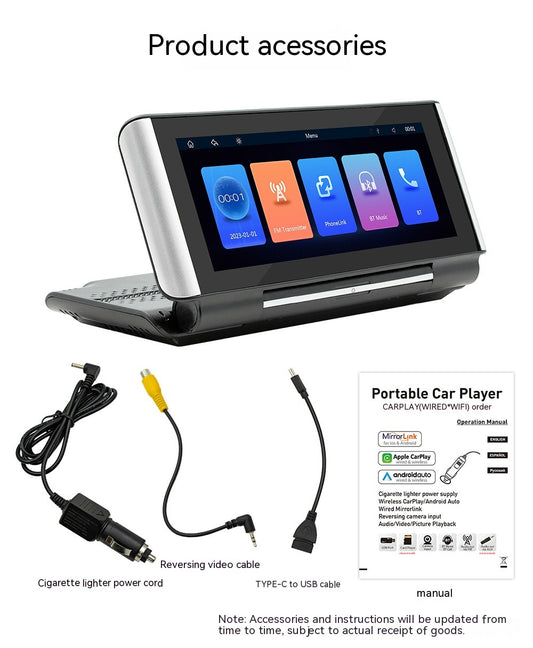 Autoradio MP5 6.86" avec CarPlay / Android Auto