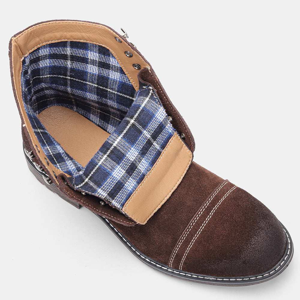 Grizzly Forge – Bottes en Cuir Véritable & Doublure Hivernale