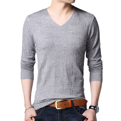Cuello en V informal
