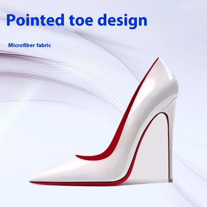 Stiletto – Talons Iconiques à Semelle Rouge pour une Démarche Confiante