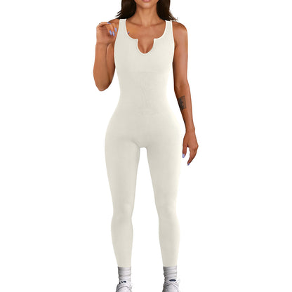 FlexFit – Combinaison Sport Sans Manches Ultra Gainante