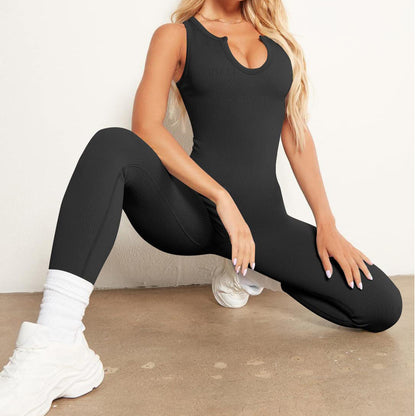 FlexFit – Combinaison Sport Sans Manches Ultra Gainante